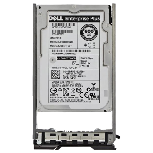 3WRV9 Жесткий диск HDD Dell SC SCv Compellent 600GB 15K 12Gb/s 2.5 SAS