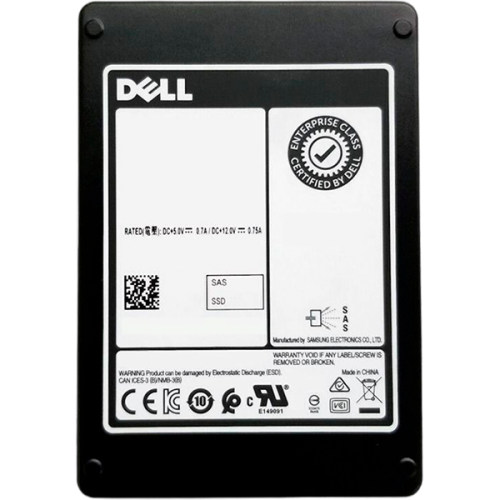 400-ASFZ Твердотельный накопитель SSD Dell 1.92-TB 12G 2.5 SAS MU w/G176J