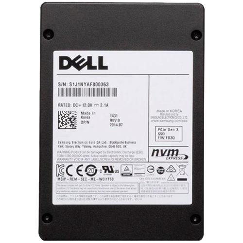 400-AWLJ Твердотельный накопитель SSD Dell G14-G16 3.2-TB 2.5 NVMe MU w/DXD9H