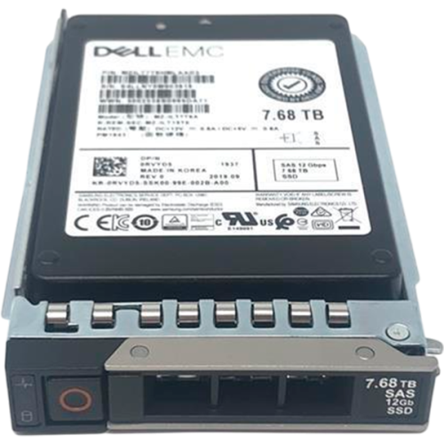 400-BEWH Твердотельный накопитель SSD Dell G14-G16 7.68-TB 3.5 SAS 12G RI w/X7K8W
