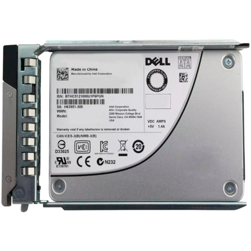 400-BMVJ Твердотельный накопитель SSD Dell G14-G16 15.36-TB 2.5 RI U.2 NVMe w/DXD9H