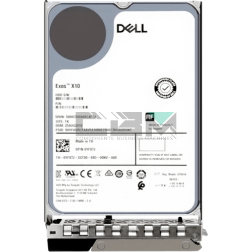 400-BJLE Жесткий диск Dell 16TB SAS 12Gbps 7200 об/мин