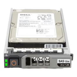 400-AMTR Жесткий диск HDD Dell 2TB 12G 7.2K 3.5 SAS NL w/F238F