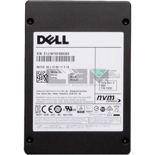 401-ABFL Твердотельный накопитель SSD Dell G14-G16 6.4-TB 2.5 NVMe MU w/DXD9H