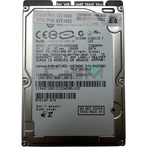 42T1021 Жесткий диск HDD IBM Lenovo 2.5 7200об/мин