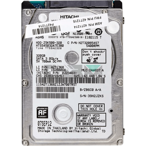 42T1368 Жесткий диск IBM (Lenovo) 2.5 7200 об/мин