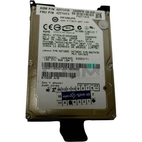 42T1410 Жесткий диск HDD IBM Lenovo 2.5 5400об/мин