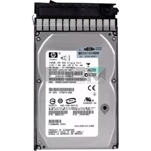 443169-002 Жесткий диск HP 146-GB 15K 3.5 SP SAS HDD