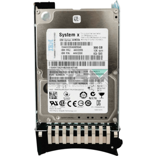 44W2265 Жесткий диск HDD IBM Lenovo 300Gb 2.5 10000об/мин