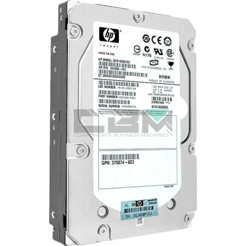 454228-001 Жёсткий диск HP 3.5 SAS 146 ГБ 15000 об/мин