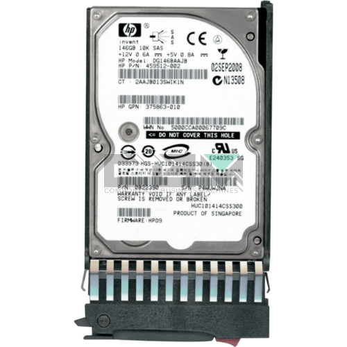 459512-002 Жесткий диск HPE 146Gb 10K 2.5 DP SAS