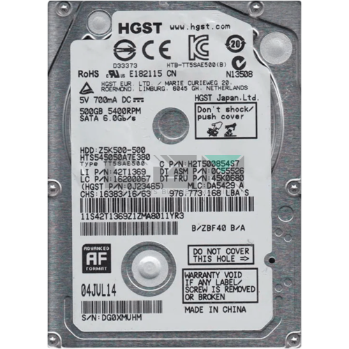 45K0680 Жесткий диск IBM (Lenovo) 2.5 5400 об/мин