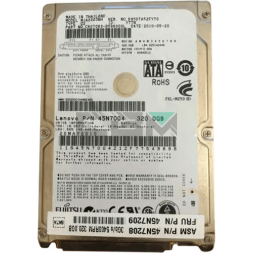 45N7209 Жесткий диск IBM (Lenovo) 2.5 5400 об/мин