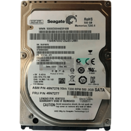 45N7277 Жесткий диск HDD IBM Lenovo 2.5 7200об/мин
