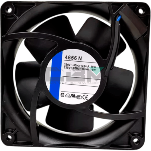 4656N, Вентилятор Ebmpapst, 230V, 19W, 0,4A, 2650rpm, 50Hz, 46dB, -40+85C