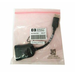 481409-002 Переходник HP Display Port (DP) To DVI-D SL 0.2m/20cm