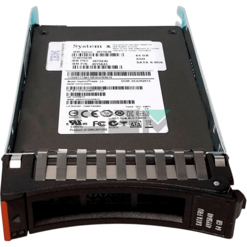 49Y5839 Жесткий диск HDD IBM Lenovo 64Gb 2.5