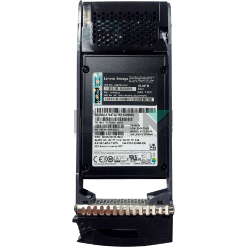 4XB7A14110 Твердотельный накопитель Lenovo 2.5 SAS 15.36 ТБ серверный SSD