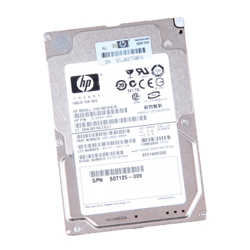 507129-009 Жесткий диск HDD HP 2.5 146Gb SAS