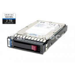 606228-002 Жесткий диск HP 2-TB 6G 7.2K 3.5 DP SAS HDD