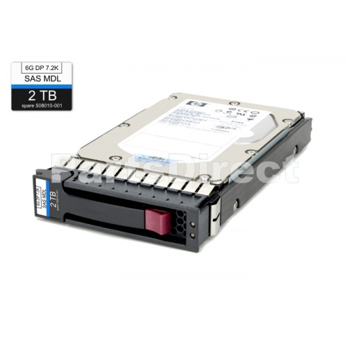 606228-002 Жесткий диск HP 2-TB 6G 7.2K 3.5 DP SAS HDD