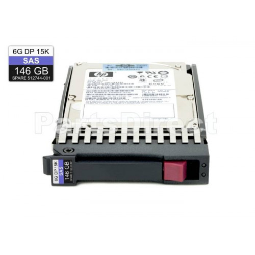 512544-004 Жесткий диск HP G8 G9 146-GB 6G 15K 2.5 SAS SC