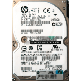 518216-002 Жёсткий диск HPE 146-GB 6G 15K 2.5 DP SAS HDD
