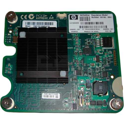 539855-001 Адаптер сетевой HP Enterprise 2-port Flex-10 10GB