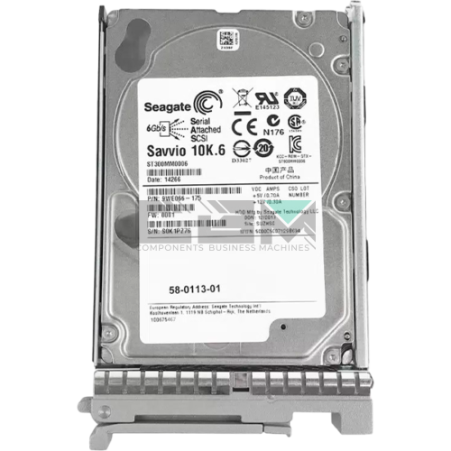 58-0113-001 Жесткий диск HDD Cisco 2.5' 0.3TB 10000RPM 6GB/S 64MB SAS
