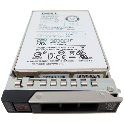 5HR3X Твердотельный накопитель SSD Dell 1.6-TB 12G 2.5 SAS WI MLC w/G176J