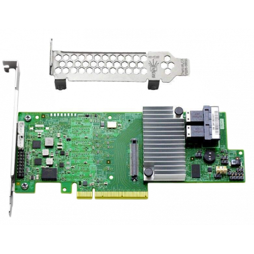 05-25420-17 Контроллер LSi Corporation PCI-E 3.0 x8, LP, SAS 12G, RAID 0,1,10,5,6, 8port, 2GB