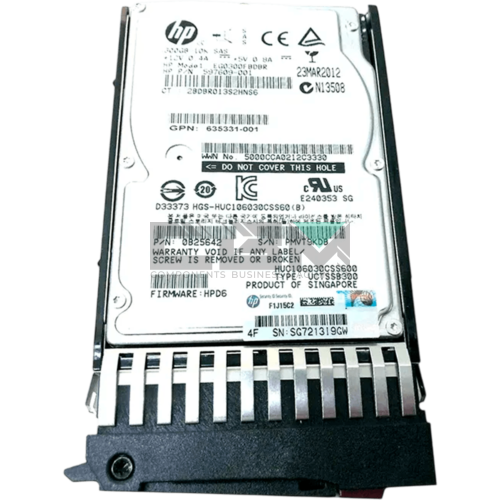 635331-001 Жесткий диск HDD HP Enterprise 10000об/мин SAS