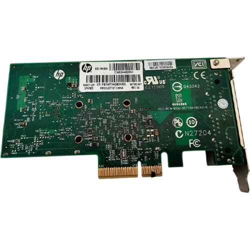 647592-001 Адаптер сетевой HP Enterprise 4-port RJ-45 1GB