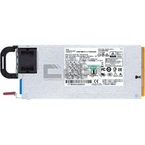 660185-001 Блок питания HPE 1200 Вт 80 PLUS Platinum