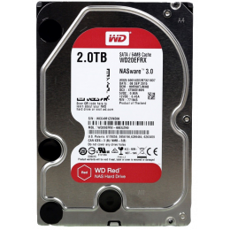 WD20EFRX Жесткий диск HDD Western Digital Red 2Tb SATA 5400rpm 6Gb/s 3.5