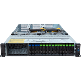 6NR283SF1DR000ABL11 Сервер Gigabyte 2U 2P Scalable 5.6GHZ 8 64C LGA 4677 16 SFF R283-SF1-ABL