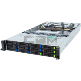 6NR283S93DR000AAL12 Сервер Gigabyte R283 R283-S93-AAL1 Gen4,5 Scalable 2P VROC 2xLGA 4677 8LFF с горячей заменой 2x2700W