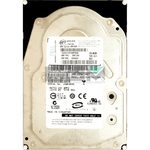 71P7427 Жесткий диск HDD IBM Lenovo 3.5 15000об/мин 71P7427 Жесткий диск HDD IBM Lenovo 3.5 15000об/мин