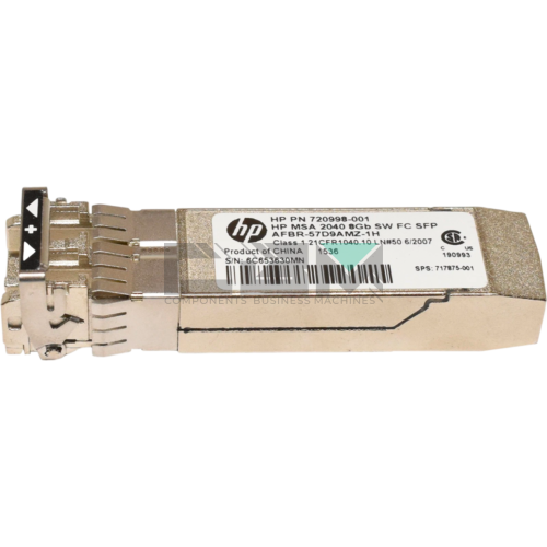 720998-001 Трансивер HP Enterprise 8GB/S FC SFP+ SW 850nm