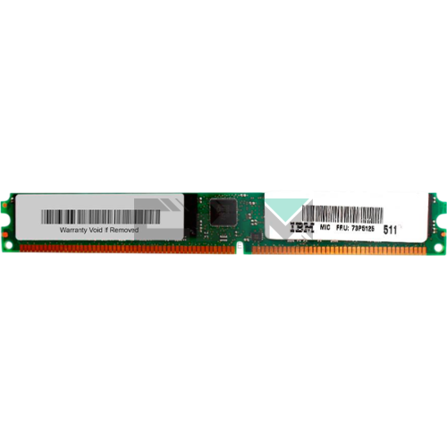 73P5125 Оперативная память IBM / Lenovo 1GB DDR1 ECC DIMM 2Rx8 400MHZ PC2-3200