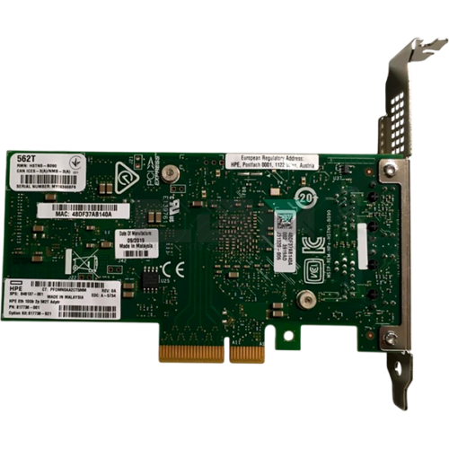 817736-001 Адаптер сетевой HP Enterprise 2-port PCle 10GB