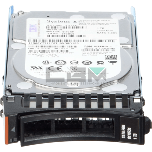 81Y9730 Жесткий диск HDD IBM Lenovo 1Tb 2.5 7200об/мин