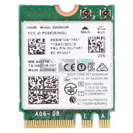 8260NGW Адаптер Wi-fi Intel Dual Band Wireless-AC 8260 Card