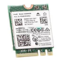 8260NGW Адаптер Wi-fi Intel Dual Band Wireless-AC 8260 Card