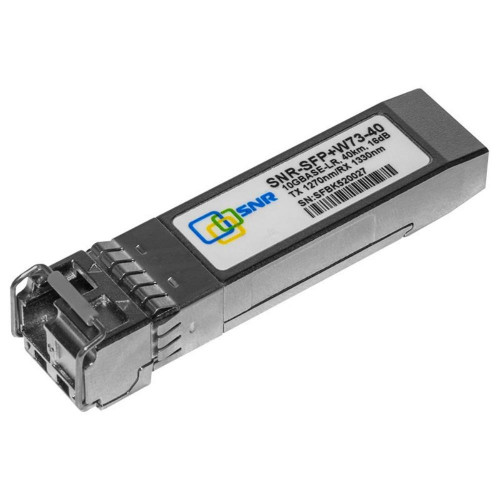 SNR-SFP+W73-40 Модуль SNR SFP+ 10G WDM до 40км Tx 1270нм/Rx 1330нм LC DDM