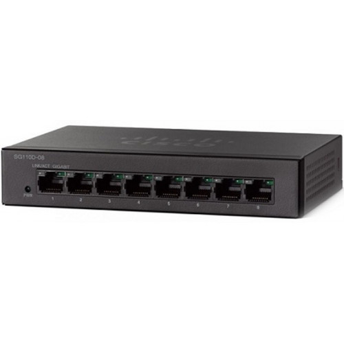 SG110D-08-EU Коммутатор Cisco Small Business 110 Series