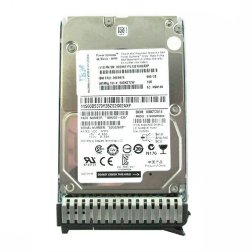 00E9974 Жесткий диск IBM 600GB 15K 2.5 SAS