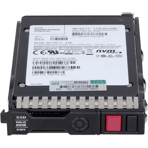 875595-K21 Твердотельный накопитель SSD HP G9-G10 800-GB 2.5 NVMe MP MU DS