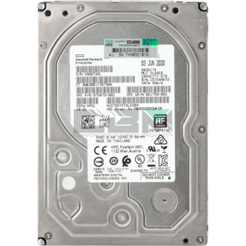 879479-002 Жесткий диск HP G8-G10 6-TB 6G 7.2K 3.5 SATA SC