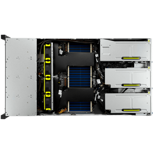 90SF00Z3-M000T0 Сервер ASUS 6x SFF8643 (SAS SATA) + 4x SFF8654x8 (support 24xNVME with expander) on the backplane, 2x10GBE (Intel x710), 2x1600W (466185) (10G-1,6KW) RS720-E10-RS24U